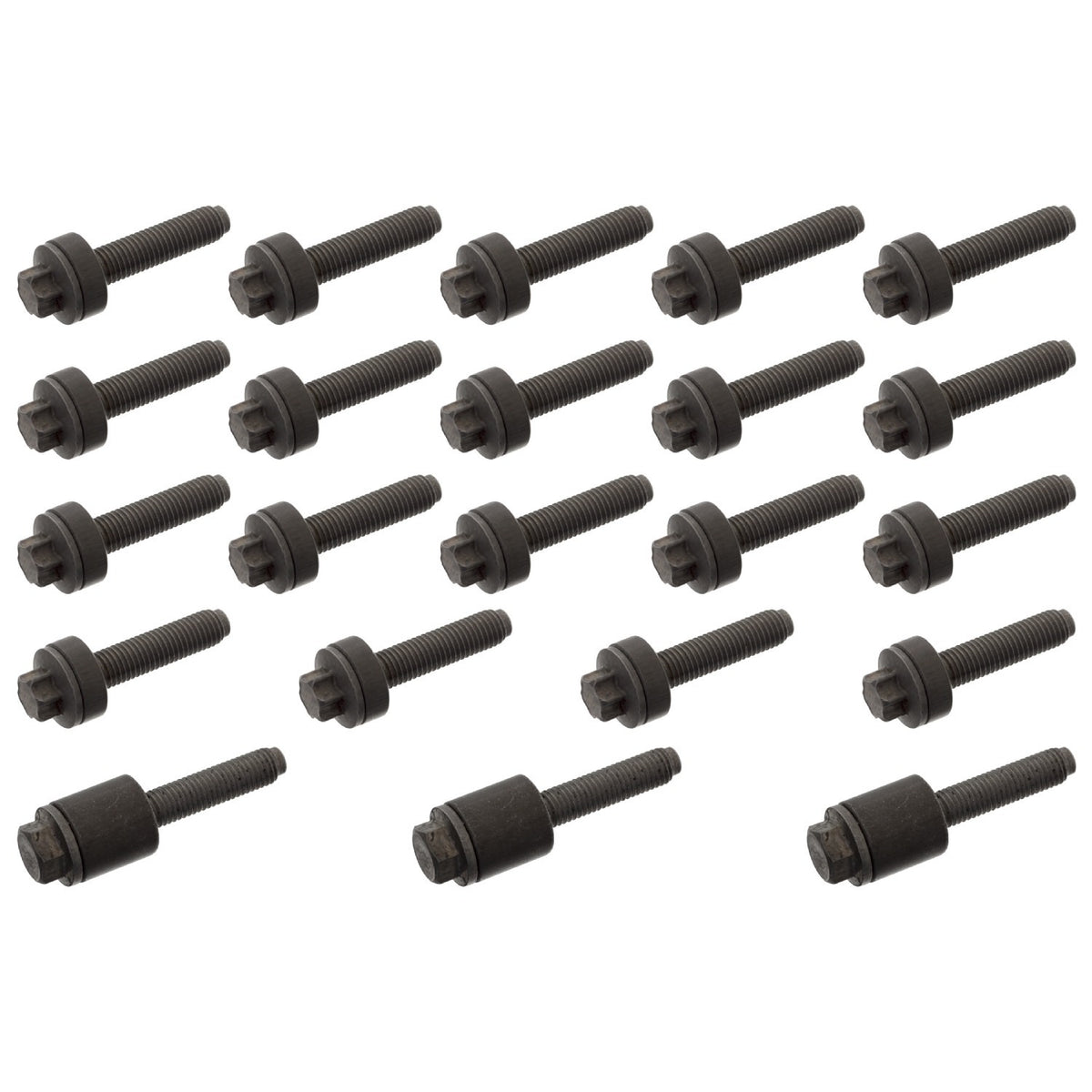 Febi 49851 valve cover bolt set of 22, BMW 11120409288, photo 1