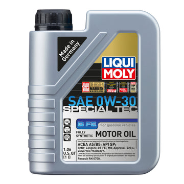 Liqui Moly Special Tec B FE 0W-30 1L 22260 in the BMW N55 kit