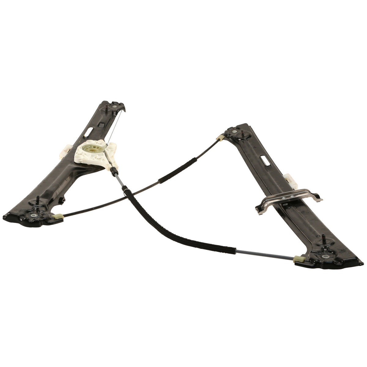 Genuine BMW 51-33-7-166-379 front left power window regulator, BMW 51337166379