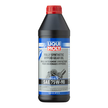 Liqui Moly Fully Synthetic Hypoid Gear Oil GL4/5 SAE 75W-90, 1 liter can, part 22090