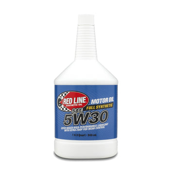 Red Line 5W30 full synthetic motor oil, 1 quart bottle