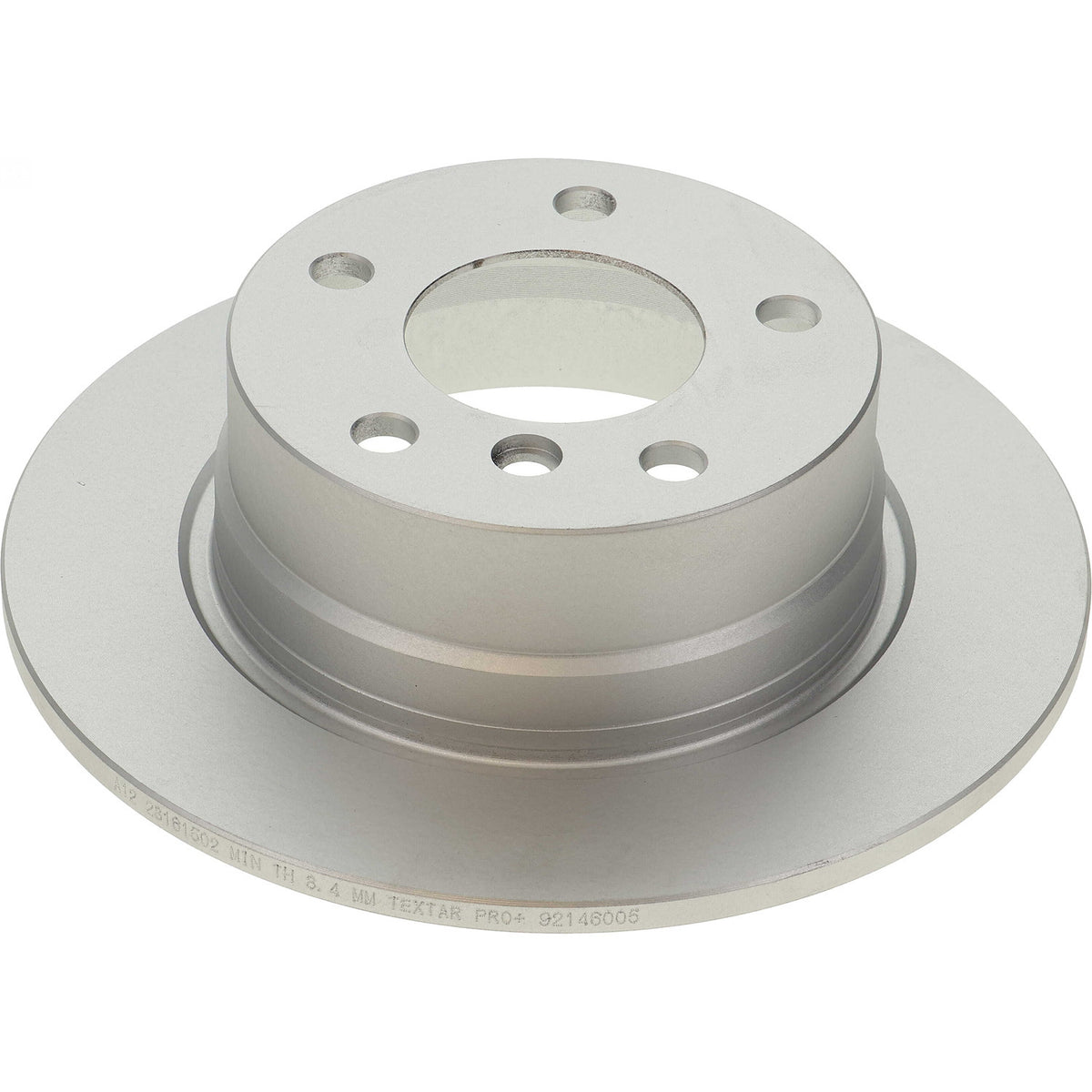 Textar 92146005 rear brake rotor, BMW 34216794306