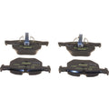 Textar 2355001 low-metallic rear brake pad set, BMW 34216775678
