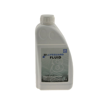 ZF LifeguardFluid 8 automatic transmission fluid, 1 liter bottle, ZF part S671 090 312