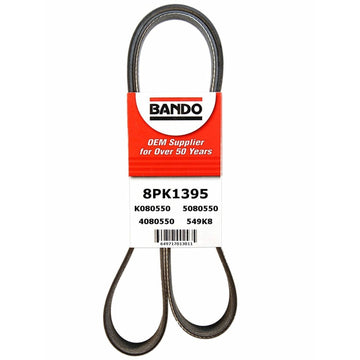 Bando 8PK1395 serpentine belt, BMW 11287628661, photo 1