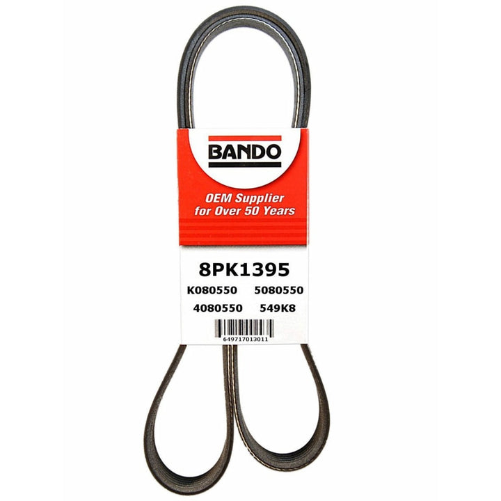 Bando 8PK1395 serpentine belt, BMW 11287628661, photo 1