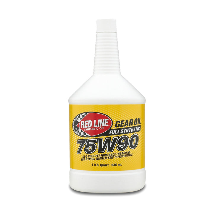 Red Line 75W90 GL-5 full synthetic gear oil, 1 US quart bottle, part 57904