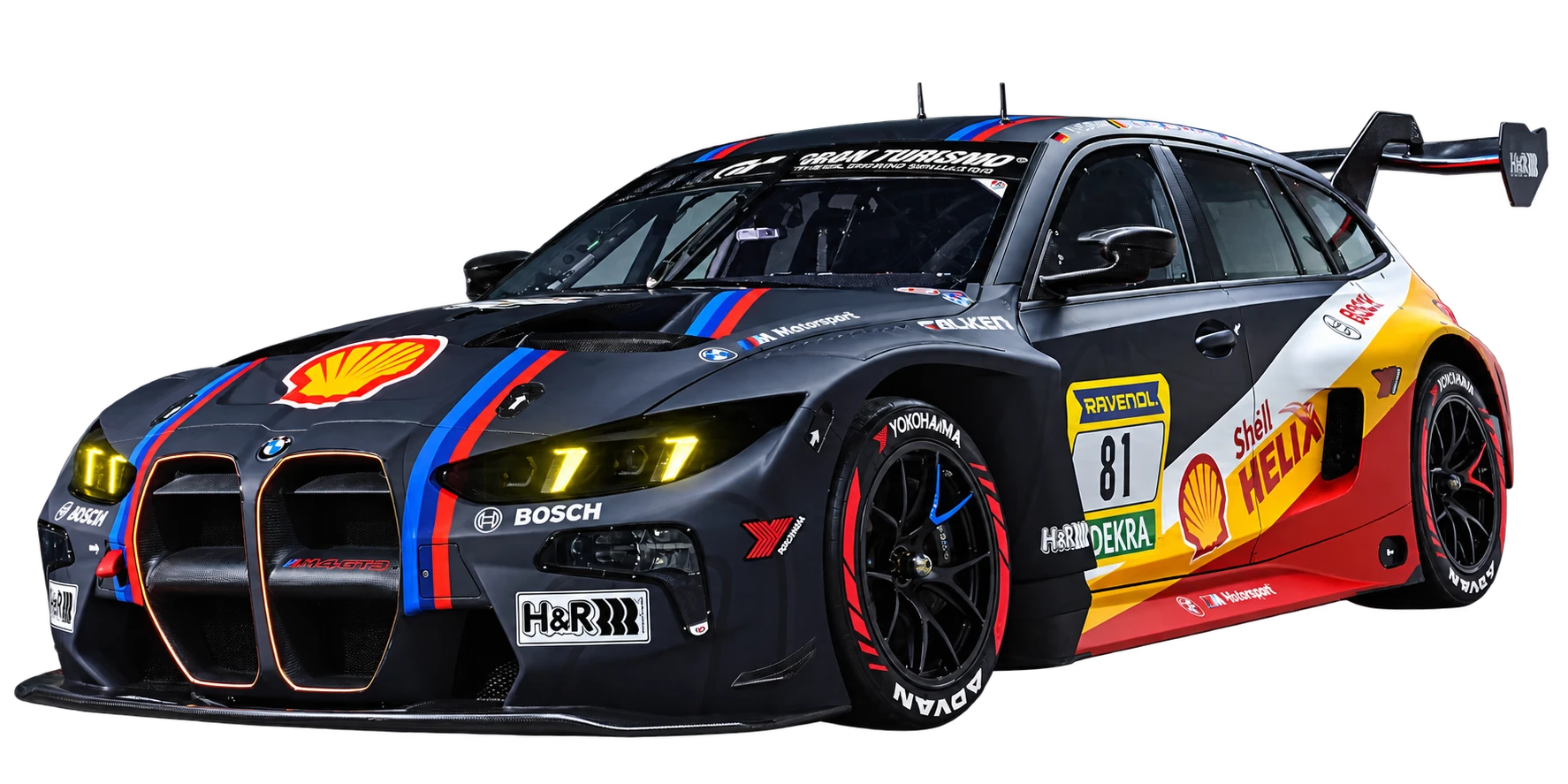 BMW M4 GT3 race car