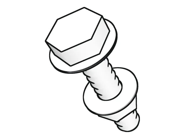 Bolt, washer and nut