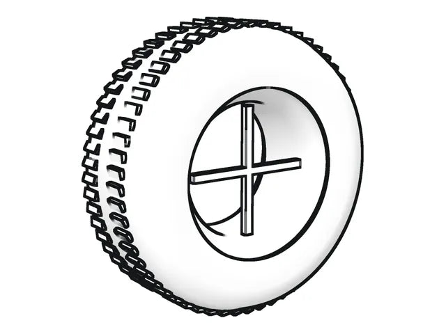 Wheel and tire